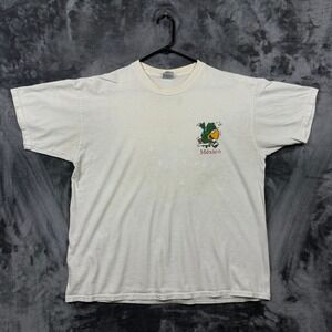 Yazbek T-Shirt Mens XL White Good One Tequila Two Tequila Cancun Mexico Graphic